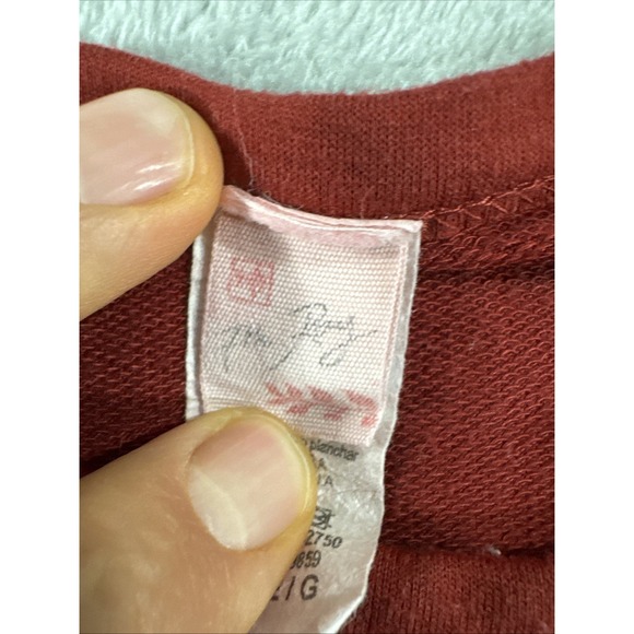 7th Ray Top Womens L Aztec Western Cowgirl Aztec Navajo Stretch Made In USA Red - Picture 5 of 10